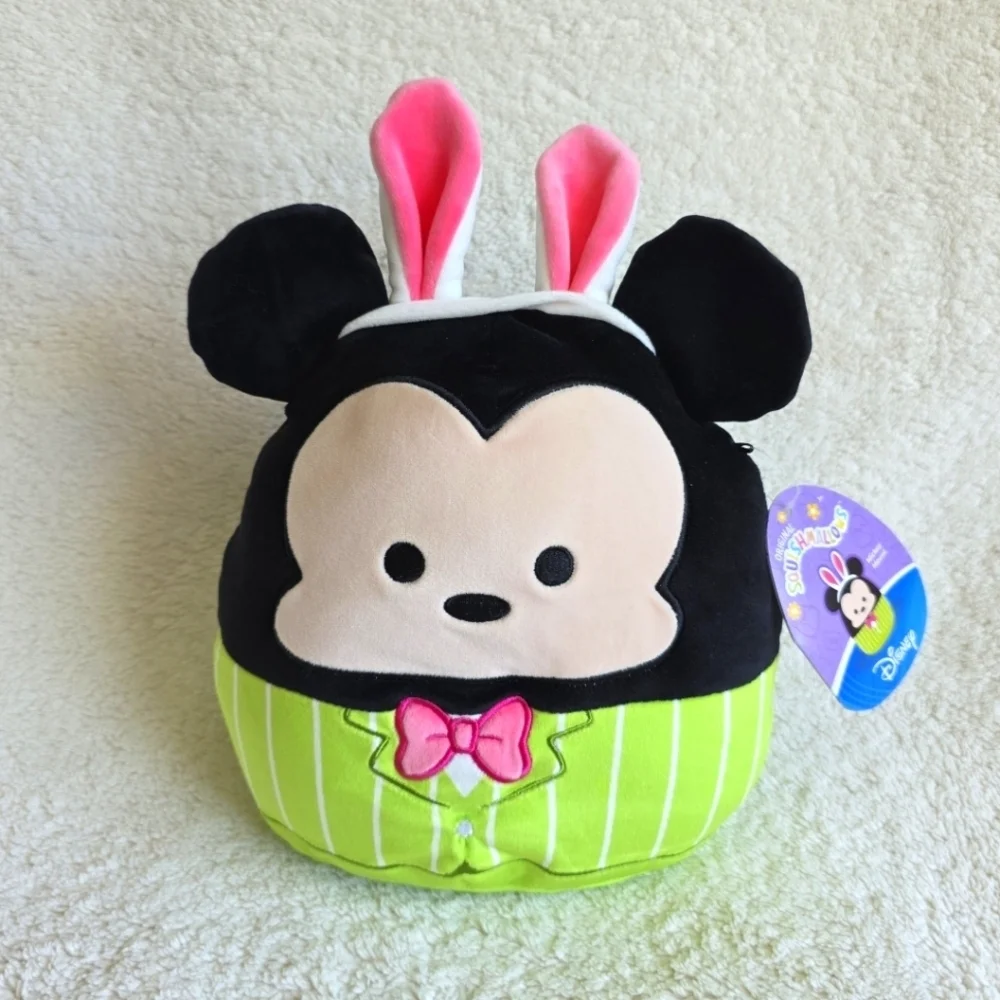 New Easter 2025 Disney Mickey mouse original Squishmallows kid's plush toy